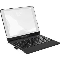 Targus THZ857DE VersaType voor iPad (9./8./7e generatie) 10,2 inch, iPad Air 10,5 inch, iPad Pro 10,5 inch (Duits), slaap-/waakfunctie - zwart