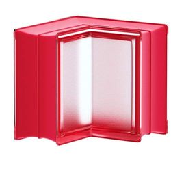 Vitroland 607807 Bloc en verre, rouge