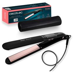 Cecotec Lisseur de Cheveux Bamba RitualCare 1200 Titanium Ion Touch. 60 W, Revêtement en Titane, Sélecteur Tactile et avec Ion Réel, Chauffage Rapide, Plaques Flottantes, Température Réglable