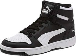 PUMA Homme Mise en Page de Rebond Basket, Noir/Blanc, 45 EU