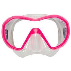 Aqualung PLAZMA - Panorama ramlös dykmask för vuxna, olika linsmodeller, snabbjusterande spännen, återanvändbart skyddsfodral, perfekt för dykning och snorkling