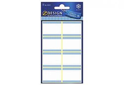 Avery Zweckform 59546 Jam Labels, Removable Wall Stickers – 12 Stickers Freezer Labels White