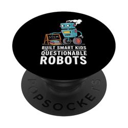 Profesor de robótica Divertidos Instructores de robótica PopSockets PopGrip Adhesivo