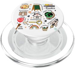 Educación Personalizada Y Un Lugar Sagrado PopSockets PopGrip para MagSafe