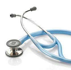 American Diagnostic Annons omfattning 601 konvertibel kardiologi stetoskop med avstämbar AFD-teknik, peediatrisk membran, Metallic Ceil Blue, 1