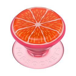 PopSockets: PopGrip - Supporto e Impugnatura per Telefoni Cellulari e Tablet con un Top Intercambiabile - Jelly Citrus