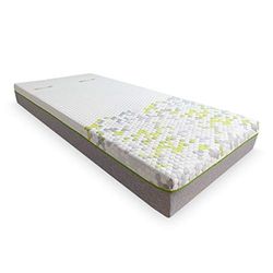 DUÉRMETE ONLINE Matelas viscoélastique Fisiocare One Celliant, adaptabilité et Confort, Repos réparateur (Toutes Les Tailles), Polyuréthane, 160x190