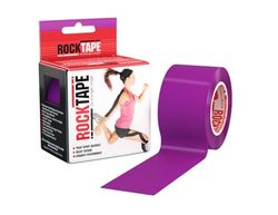 Rocktape RT-TPE0-PR00, Tape Kinesiologico Unisex-Adulto, Viola, 2"/5cm/5m