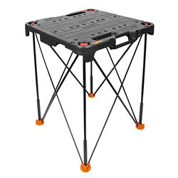 WORX - Table de travail pliable et portable SIDEKICK - WX066 - charge jusqu'à 135Kg (Livrée avec 4 étaux)