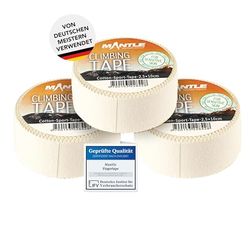 Mantle Kletterzubehör Climbing Tape 3 Stück Proteção passiva para escalada, cor branca, tamanho m