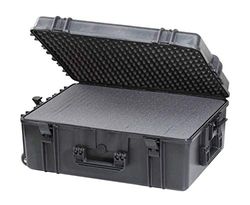 Max MAX620H250S IP67 wodoodporny trwały wodoszczelny sprzęt fotografia z twardym uchwytem do przenoszenia plastikowa walizka tranzytowa/pick and pluck foam/walizka lotnicza skrzynka narzędziowa
