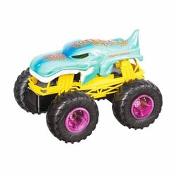 Mondo- Hot Wheels RC Monster Truck Mega WREX 17 Mostro Motors Trucks Macchina telecomandata per Bambini 2.4 GHz Verde/Giallo/Nero-63680, Colore Livrea, 63680