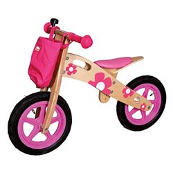 Bino 82707 Balance Bike, Pink, 83 x 40 x 57cm