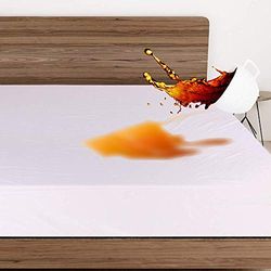 Familj sängar Terry bomull 100 procent vattentät enkel barnsäng madrasskydd, 90 cm x 200 cm