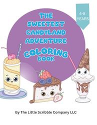 The Sweetest Candyland Adventure: Jumbo Coloring Book