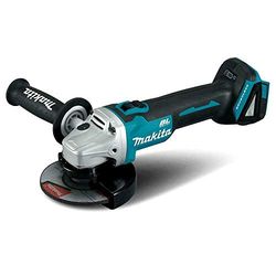 Makita DGA506 Haakse slijper met accu, zonder accu/oplader, blauw