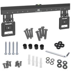 Maclean MC-481 Ultraflache Wandhalterung für 37-80" Flach & Curved Fernseher bis zu 75kg Max. VESA 600x400 Universal TV Halterung