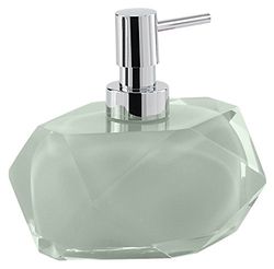 Gedy Chanelle Dosatore di Sapone, Resina, Verde, 7,8 x 11,5 x 12,6