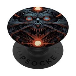 Cráneo de fantasía oscura de PopSockets PopGrip Adhesivo
