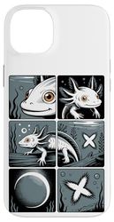 Comic Strips Art Axolotl Salamander Axolotls Case for iPhone 14 Plus