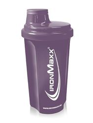 IronMaxx Shaker à protéines - Compote de Raisin 700 ml | Shaker à protéines avec bouchon rotatif, passoire, mesure | Anti-fuite, lavable, sans BPA & DEHP
