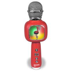 Bontempi StarSync Karaoke bezprzewodowy mikrofon do karaoke z TWS i wymianą głosu do karaoke bez ograniczeń 23,4 x 7,9 x 7,4 cm