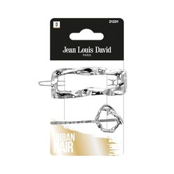 Jean Louis David – Hair Clip – Hairstyle – Random Colour Gold or Silver – Ornament – Fashion Accessory