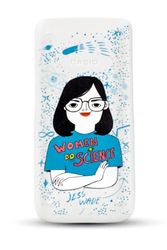 CASIO Calcolatrice scientifica SPX II Serigrafata con l'illustrazione di Jess Wade e disegnata da Coco Escribano