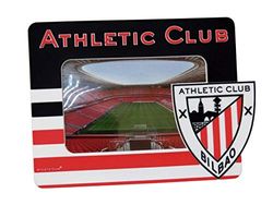 Athletic Club - Portafotos, Marco de Fotos Infantil, para Amantes del Futbol, para Niños, Niñas y Adultos, Decoración de Habitaciones Infantiles, Ideal para Regalar en Cumpleaños, Comuniones, Bautizos, 15L x 10W cm , Producto Oficial (CyP Brands)