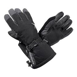 Black Crevice Guanti, Unisex, Handschuhe, Nero/Grigio, M