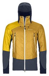 ORTOVOX Swisswool Piz Palü Jacket M, Giacca Uomo, Yellowstone, S