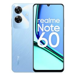 realme Teléfono Móvil Note 60 4G 4+128GB, Pantalla de 90 Hz, Cámara supernítida de 32 MP, Cuerpo Ultrafino de 7,84 mm, Gran batería de 5000 mAh, Azul