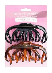 Brushworks Octopus Claw Clips - 2 Pack