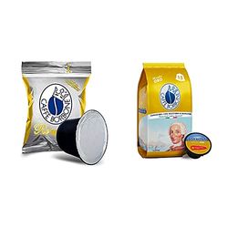 CAFFÈ BORBONE Respresso, Miscela Oro - 100 Capsule - Compatibili Con Le Macchine Ad Uso Domestico Nespresso* & Miscela Oro - 90 Capsule - Compatibili Con Le Macchine Nescafè* Dolce Gusto*