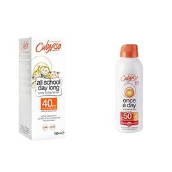 Calypso All Day Long Sun Lotion SPF 40, 150ml & Once A Day Sun SPF50+ Protection Spray - 150 ml