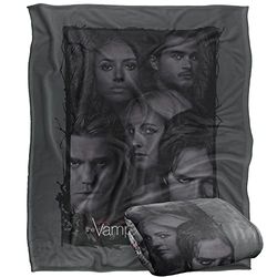 VAMPIRE DIARIES Silky Touch Super Soft Throw Blanket 152 x 127 cm