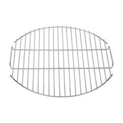 Sauvic Grille Ronde en Acier Inoxydable 47 cm