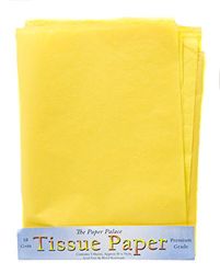 The Paper Palace Tissue Paper Buttercup 5 51x76cm, 30 x 10 x 1 cm