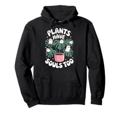 Cute Ghost Plant Kawaii Aesthetic Cottagecore Pullover Hoodie