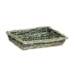 Small Chipwood Wicker Tray
