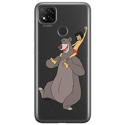 ERT GROUP etui na telefon Xiaomi REDMI 9C, case oryginalny i oficjalnie licencjonowany przez Disney, wzór Jungle Book 002, optymalnie dopasowane, plecki z TPU częściowo przeźroczyste