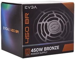 EVGA 450 BR, 80+ BRONZE 450W, Fuente de Alimentación 100-BR-0450-K2