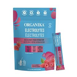 Organika Electrolytes Wild Raspberry 3.5g x 20