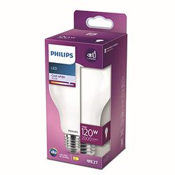 Philips Lampadina LED Goccia Vetro 120W E27 4000K