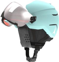 ATOMIC Savor Visor Jr Casque de Ski Jeunesse Unisexe, Turquoise, 48-52