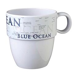 Narbonne accessori pack 4 Mug blue ocean