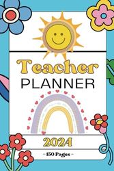 Teacher Planner 2024: A Weekly Planner for Your Notes & Tasks I Pocket Sized (US-Edition)