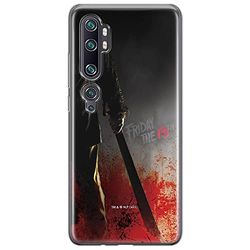 ERT GROUP mobiltelefonfodral för Xiaomi MI NOTE 10 / MI NOTE 10 PRO originalt och officiellt licensierat Horror mönster Friday the 13th 012, fodral tillverkad av TPU-plast