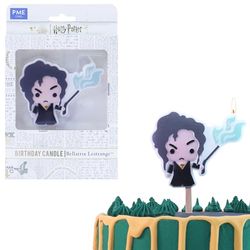 PME Harry Potter Vela del Personaje de Bellatrix Lestrange, para celebrar cumpleaños