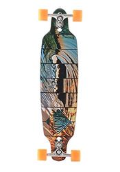Sector 9 Longboard Fractal Complete - Longboard, Color Negro, Talla Única